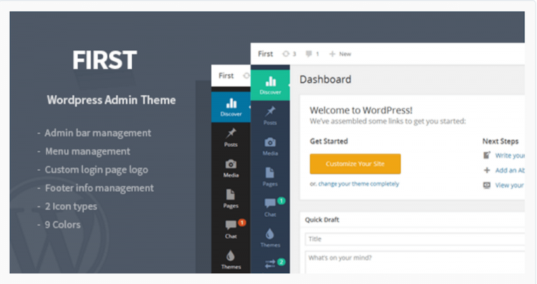 8 Best WordPress Admin Dashboard Themes & Plugins 2026 - Colorlib
