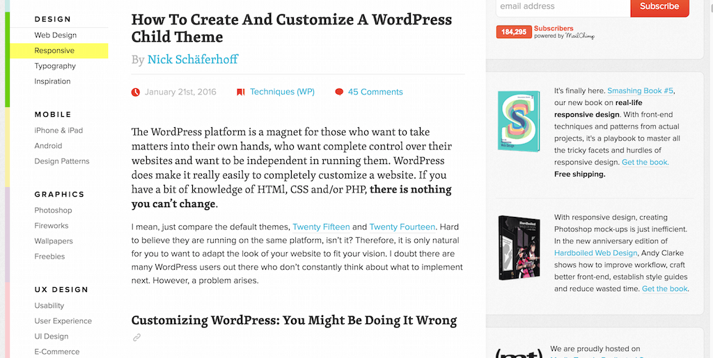 How To Create And Customize A WordPress Child Theme