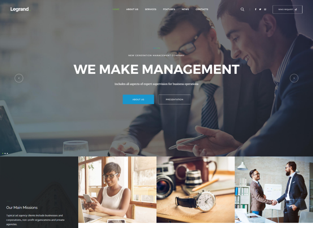 LeGrand | A Modern Multi-Purpose Business WordPress Theme