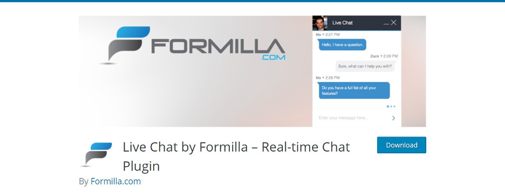 Live Chat by Formilla