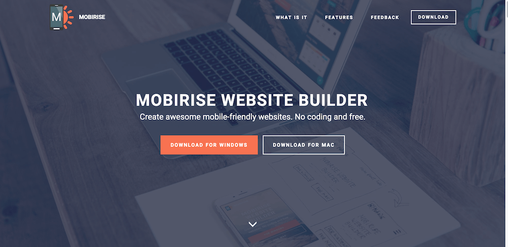 Mobirise Mobile Website Builder