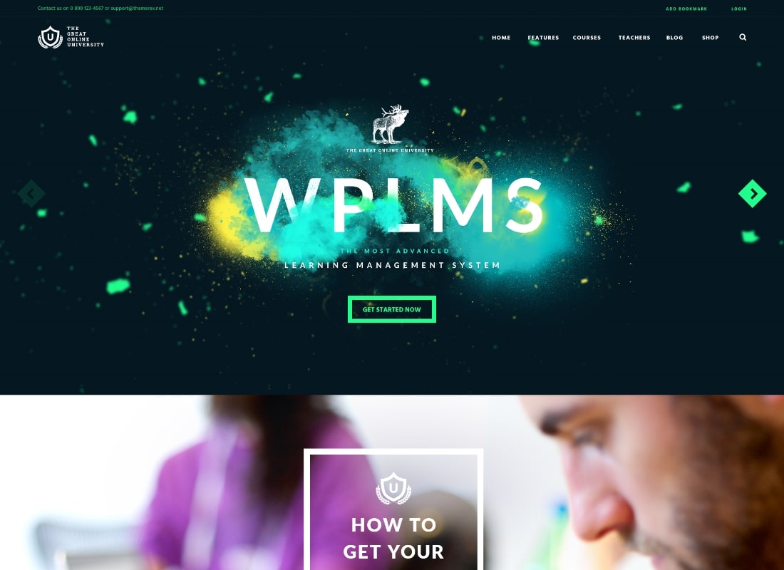 Online University | Education LMS School WordPress Theme