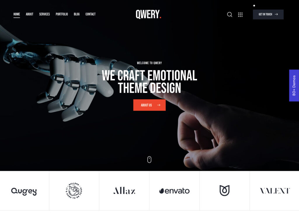 Qwery | Multi-Purpose Business WordPress Theme + RTL