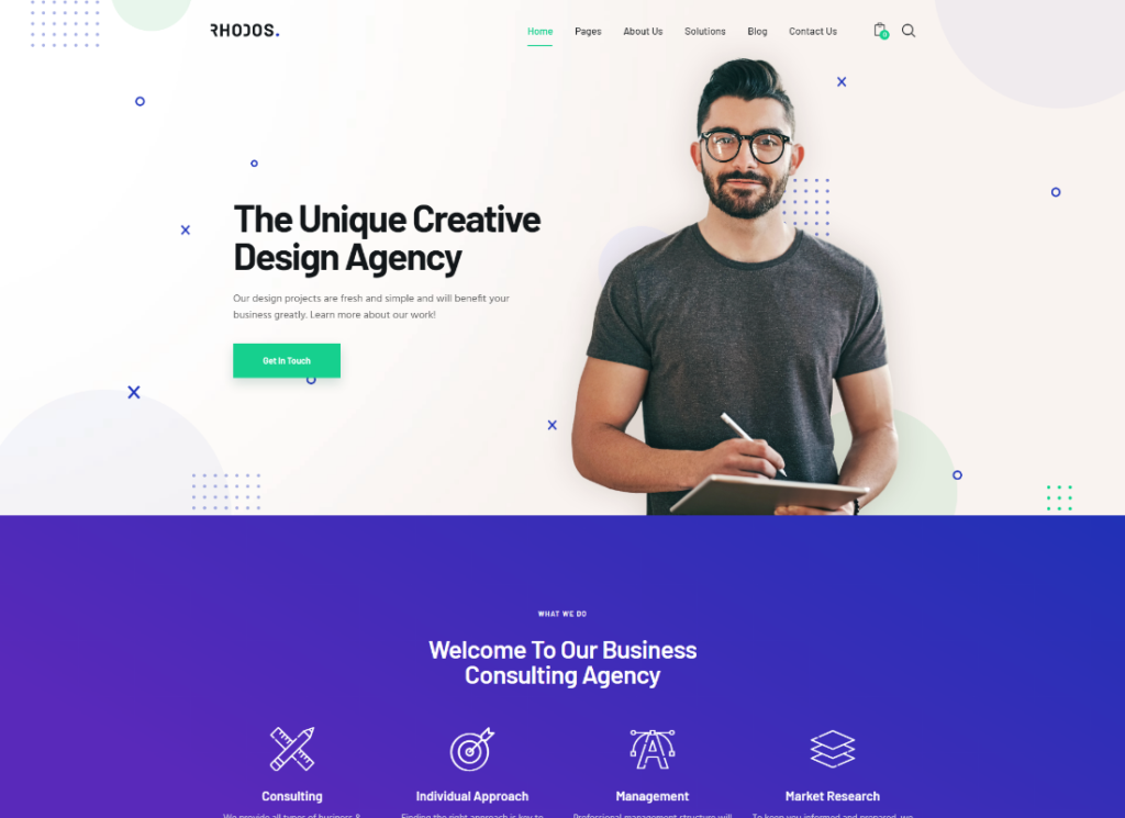 Rhodos | Multipurpose WordPress Theme for Business