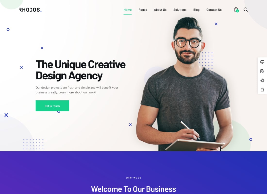 Rhodos | A Colossal Multipurpose WordPress Theme for Business & Portfolio