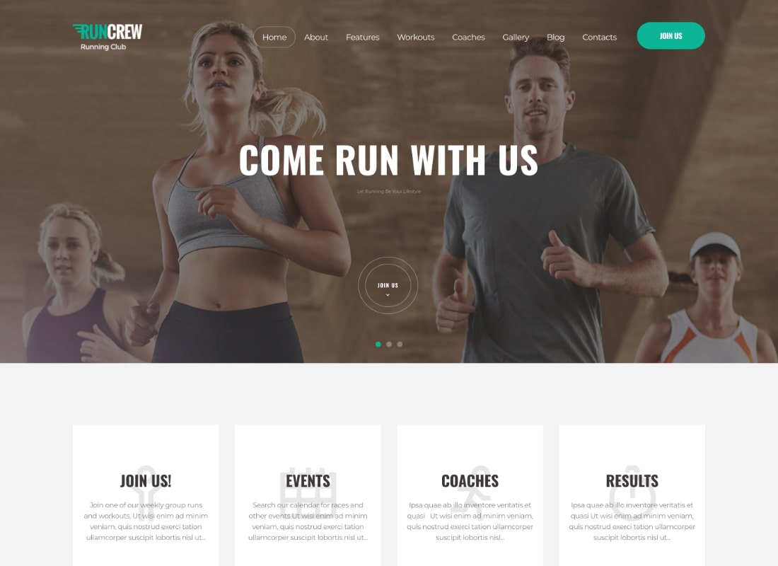 Redy | Marathon & Sports WordPress Theme