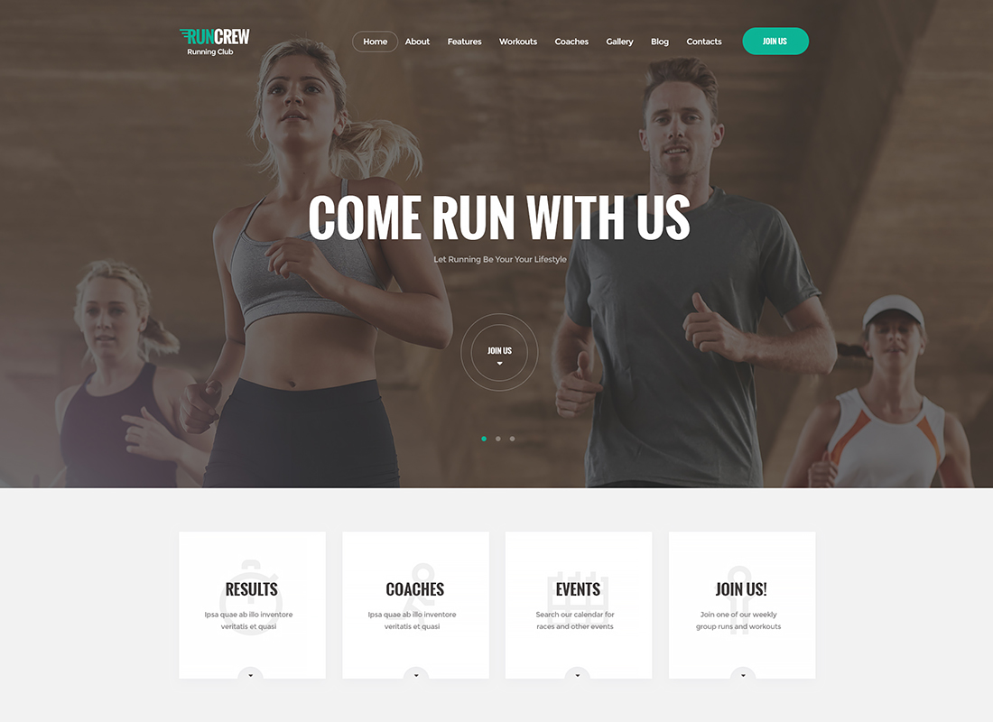 RunCrew | Running Club, Marathon & Sports WordPress Theme