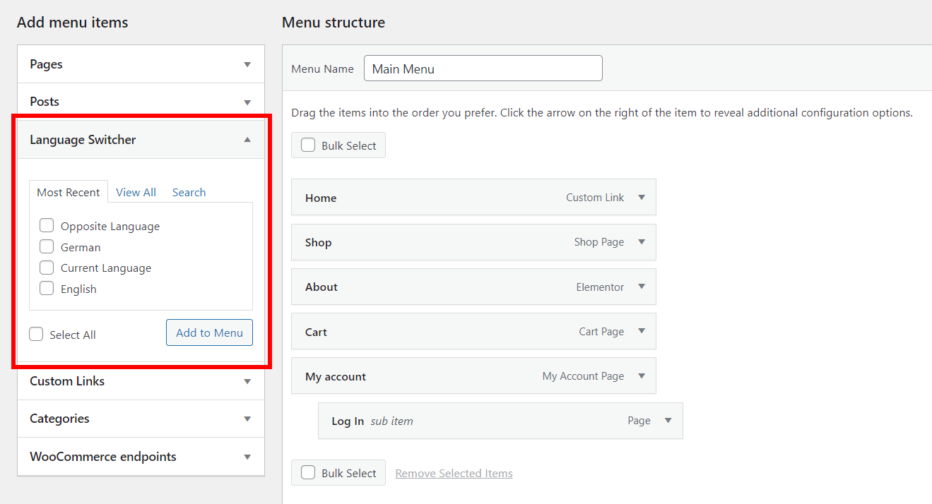 How to Add a WordPress Language Switcher to Your Multilingual Website ...