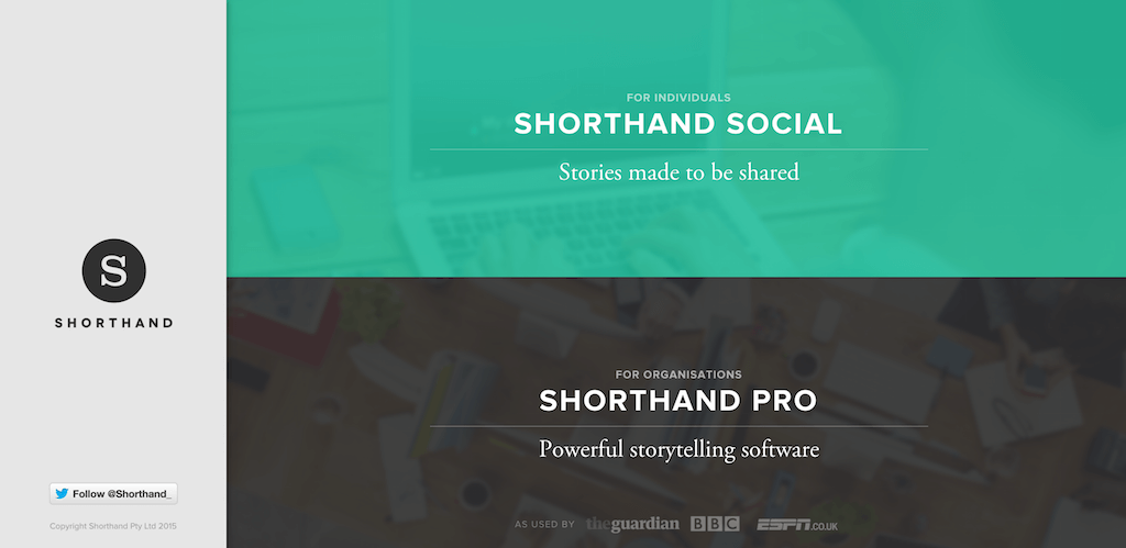 Shorthand — Make the most of your story