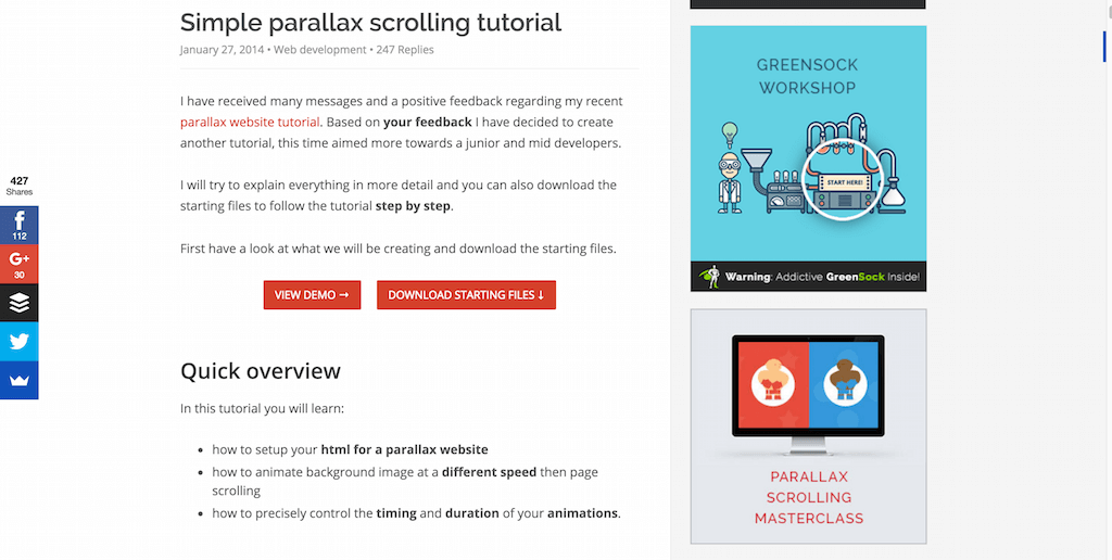 android parallax scrolling tutorial