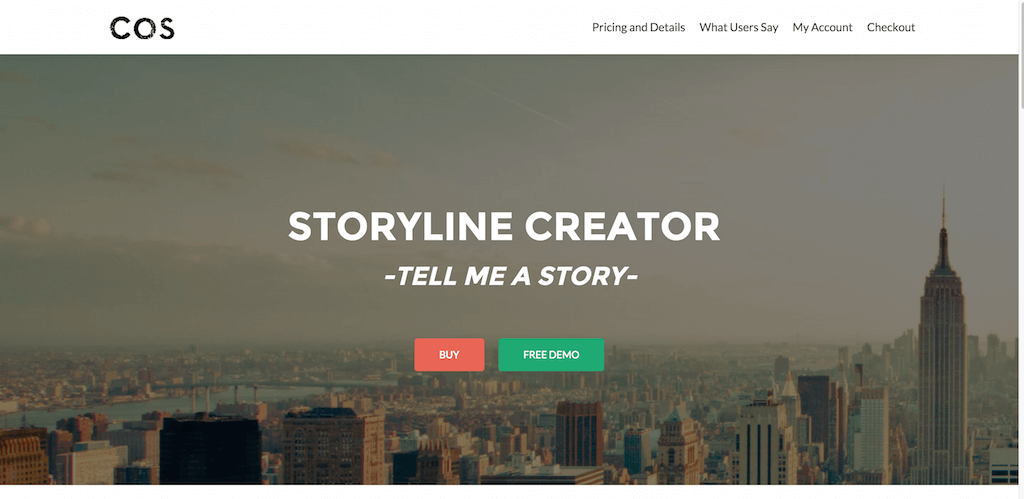 Storyline Creator • A tool to tell a story
