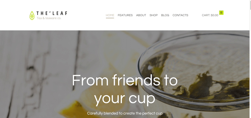 TheLeaf – Tea Company – Tea teaware co.
