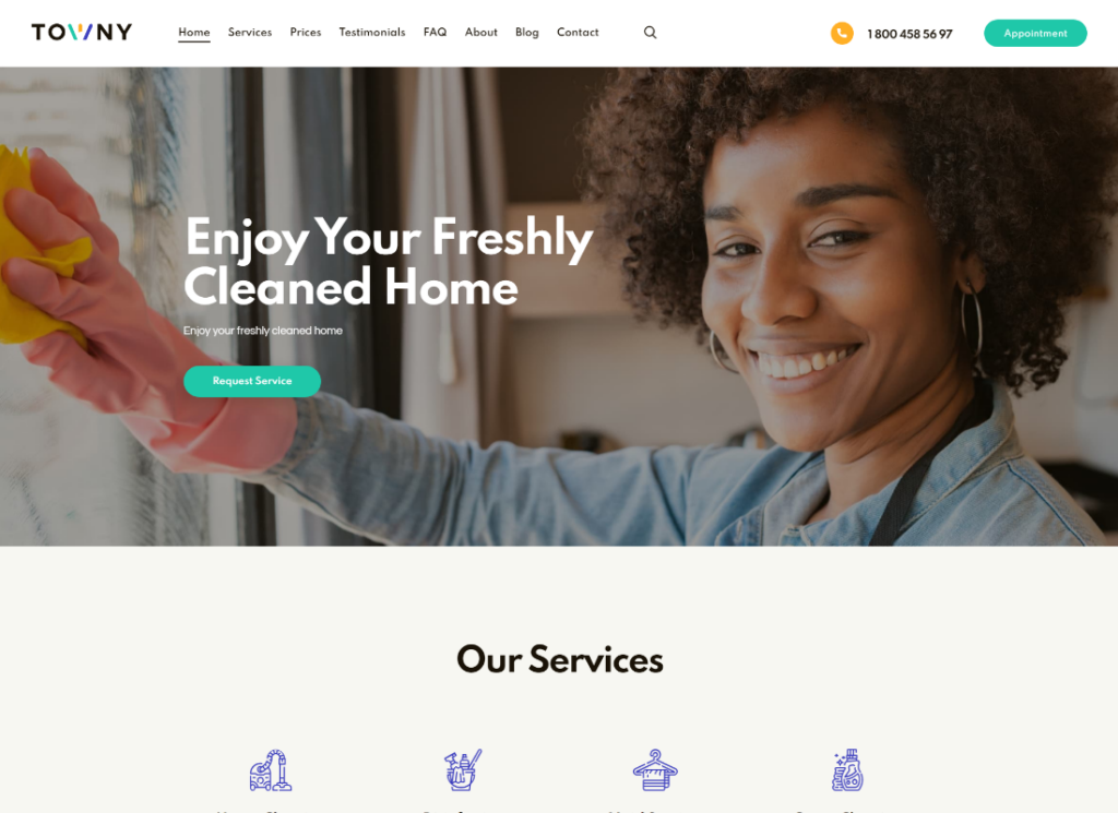 Towny | Outdoor & Home Services WordPress Theme