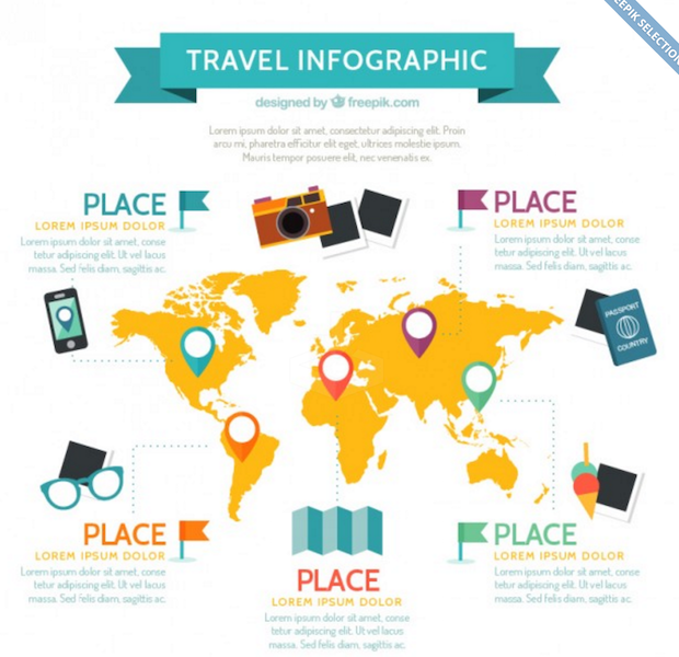 Travel Infographic Elements