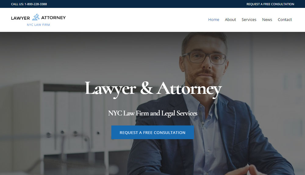 Ultra WordPress Theme Review Lawyer