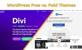 WordPress Free vs Paid Themes