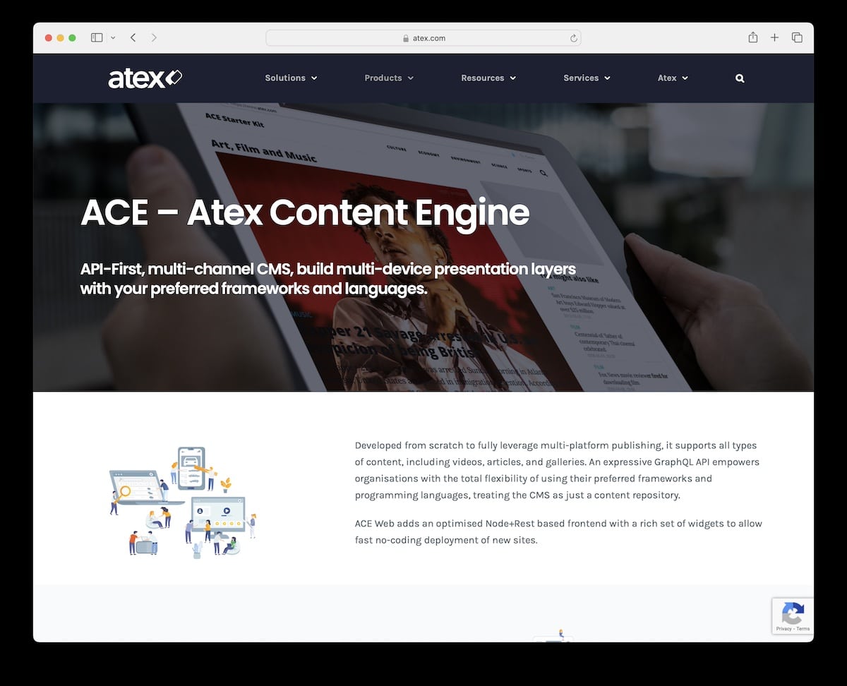 ace cms for news publishing