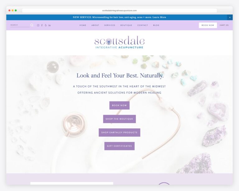 28 Best Acupuncture Website Examples 2026