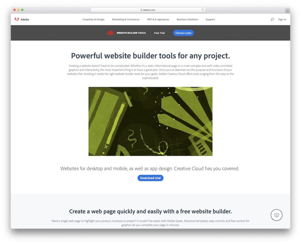 website builder free software mac