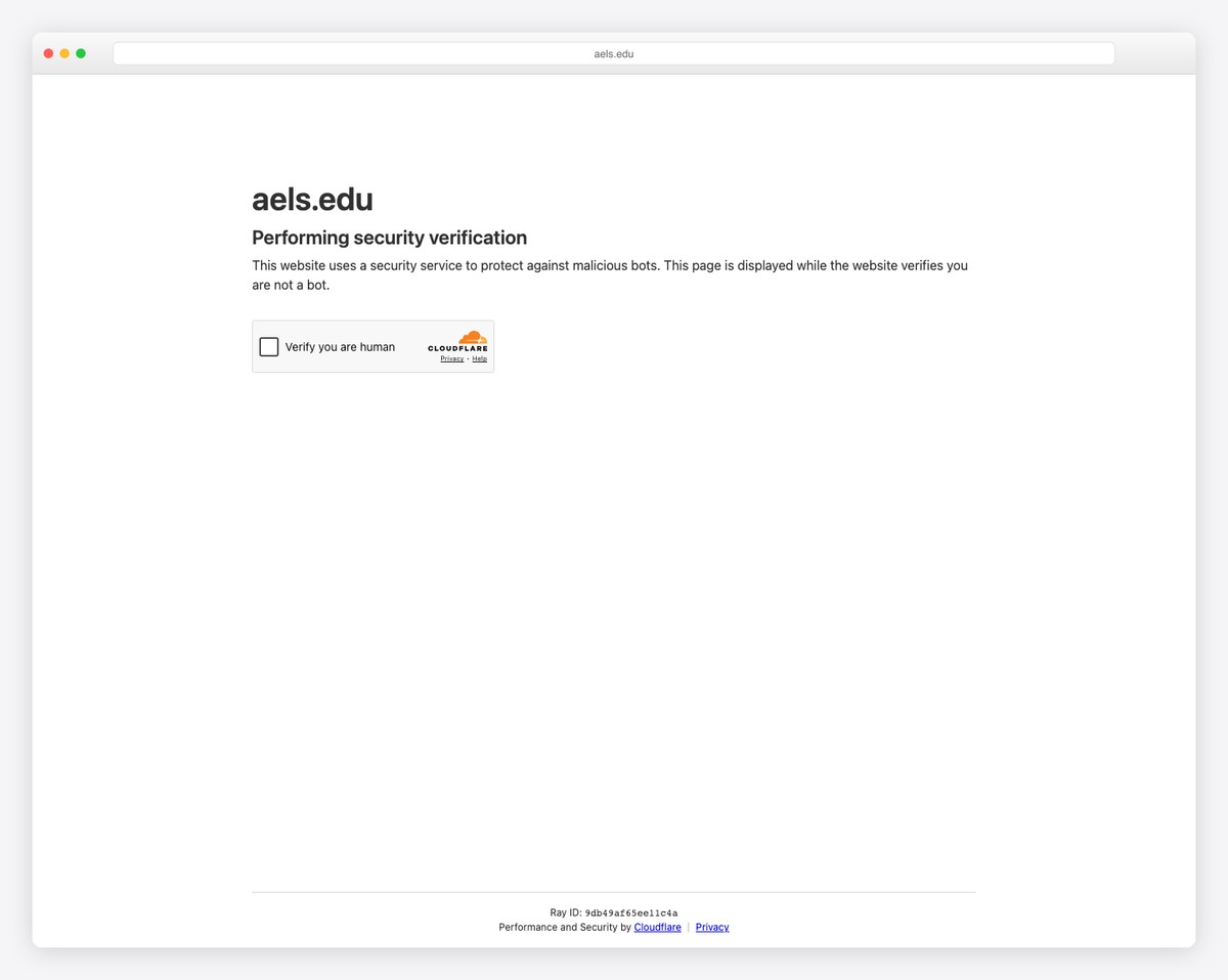 american english language school website example