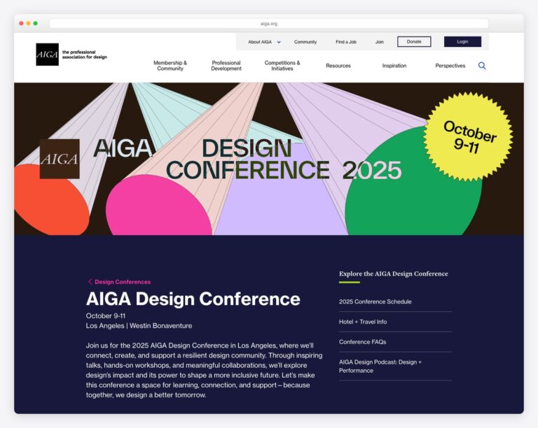 22 Best Conference Website Design Examples 2026 - Colorlib
