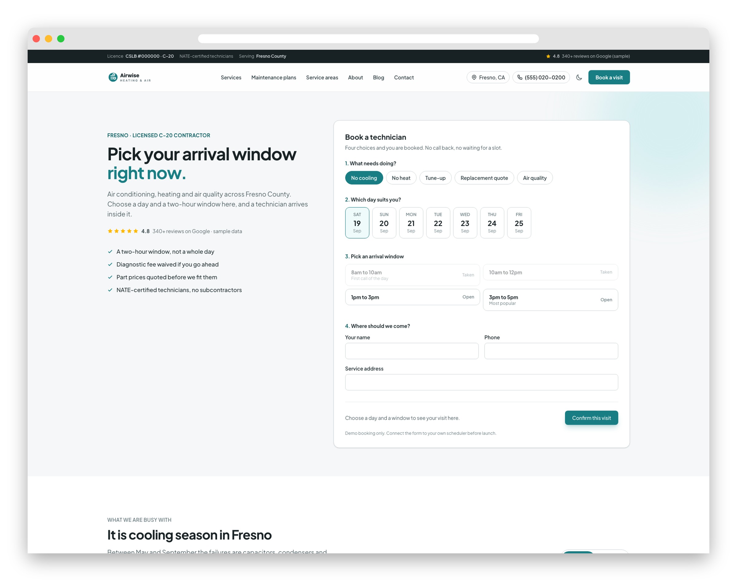 Airwise Template