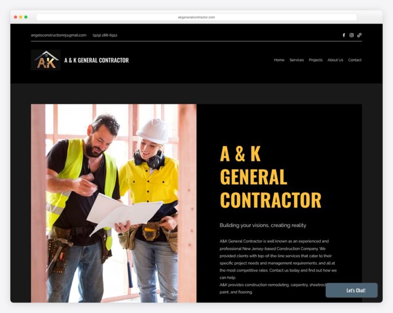 29 Best General Contractor Website Examples 2026 - Colorlib