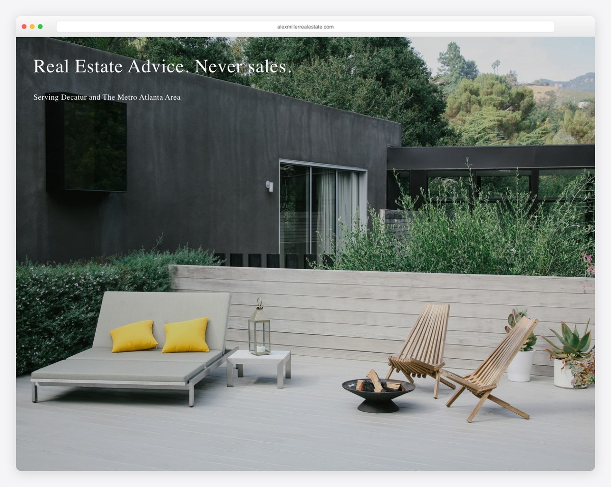 alex miller squarespace website