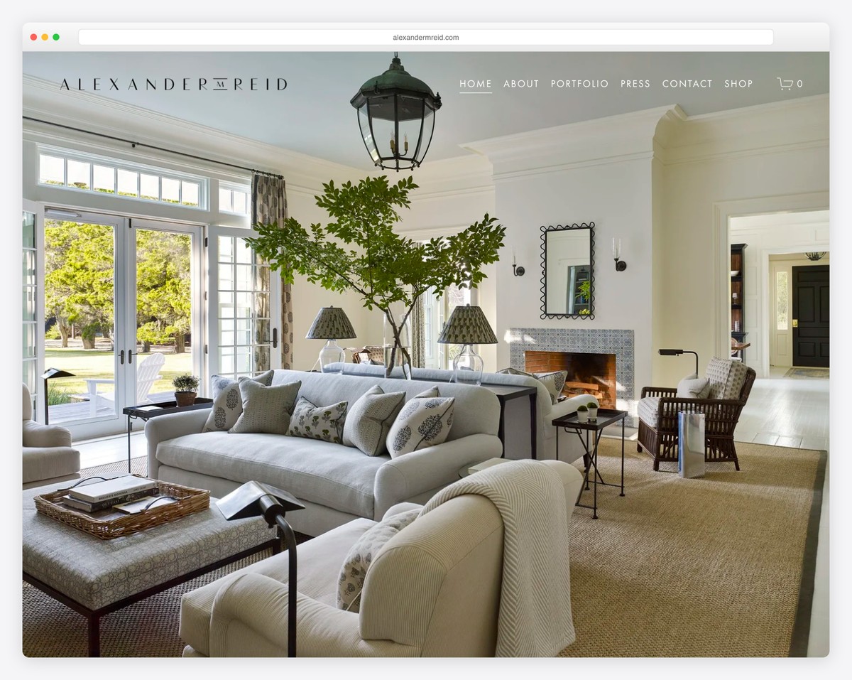Alexander Reid interior design portfolio
