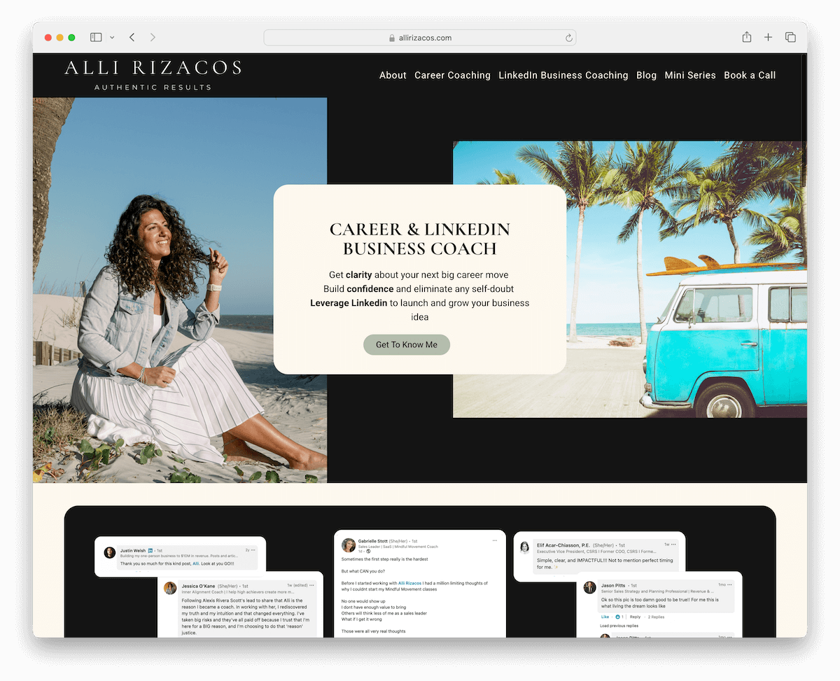 18 Best Squarespace Coaching Websites 2024 Colorlib