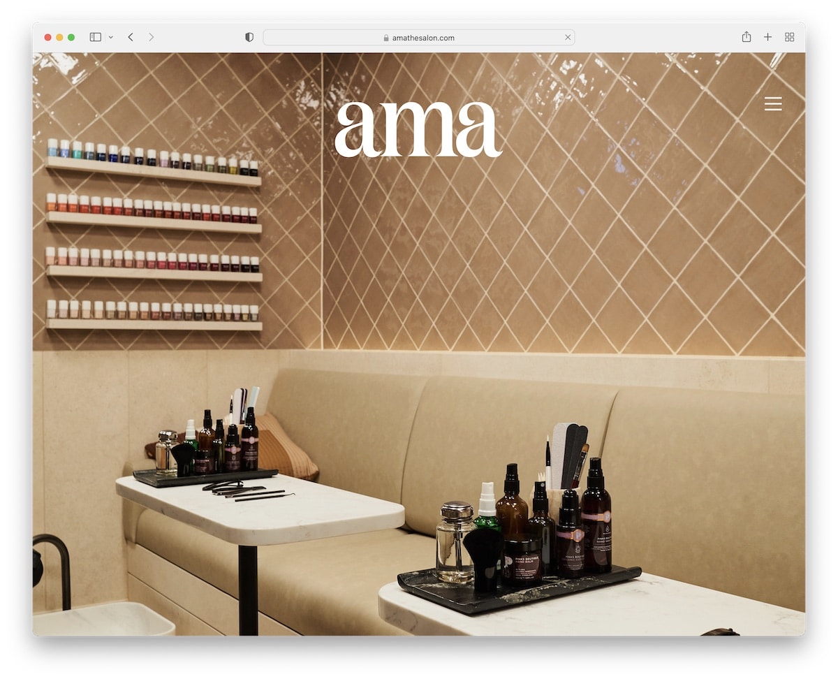 ama spa website