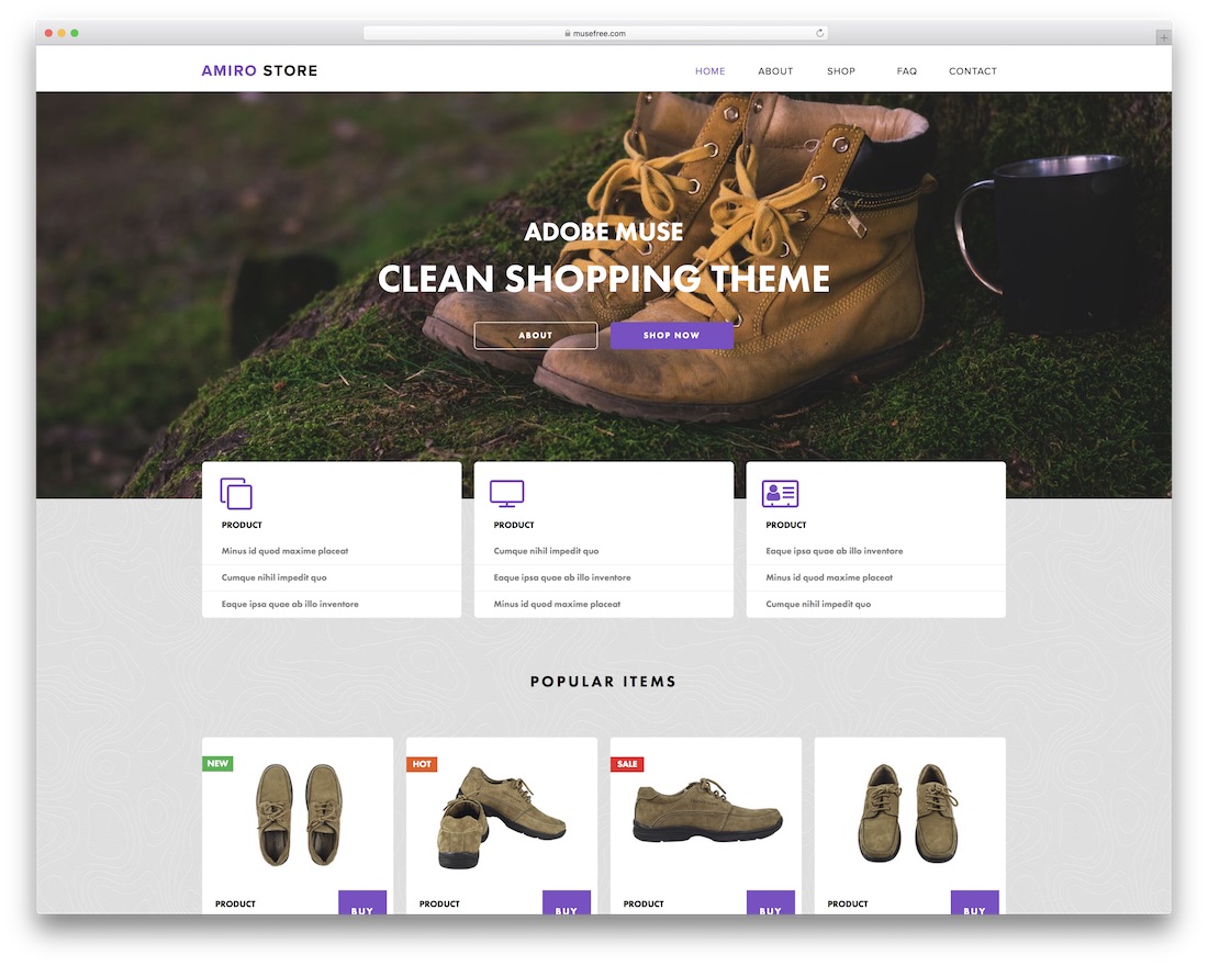 20 Free Adobe Muse Templates Themes 2020 Colorlib