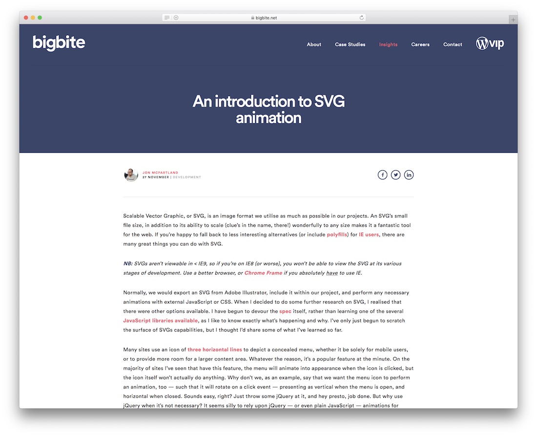 an introduction to svg animation