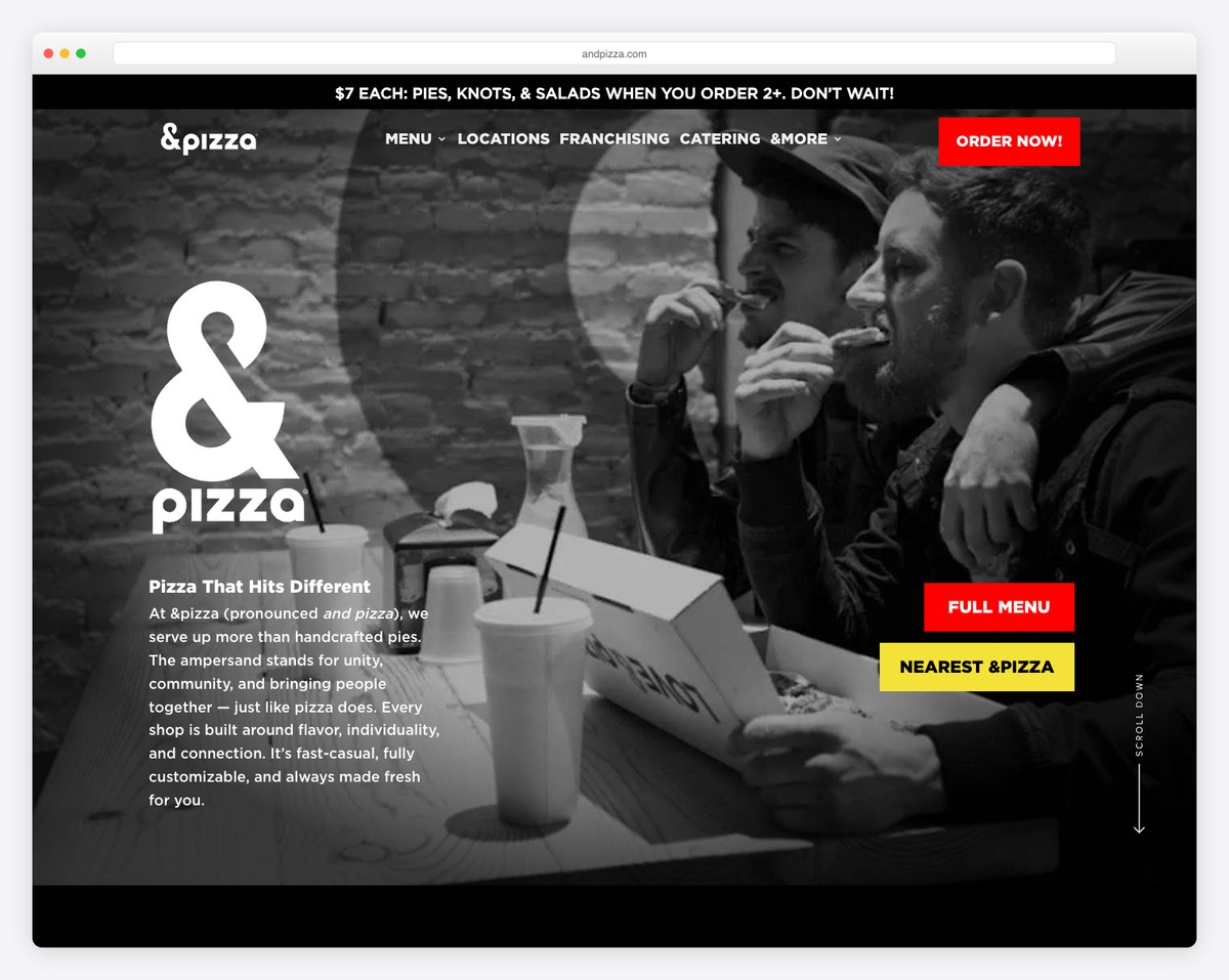 &pizza website