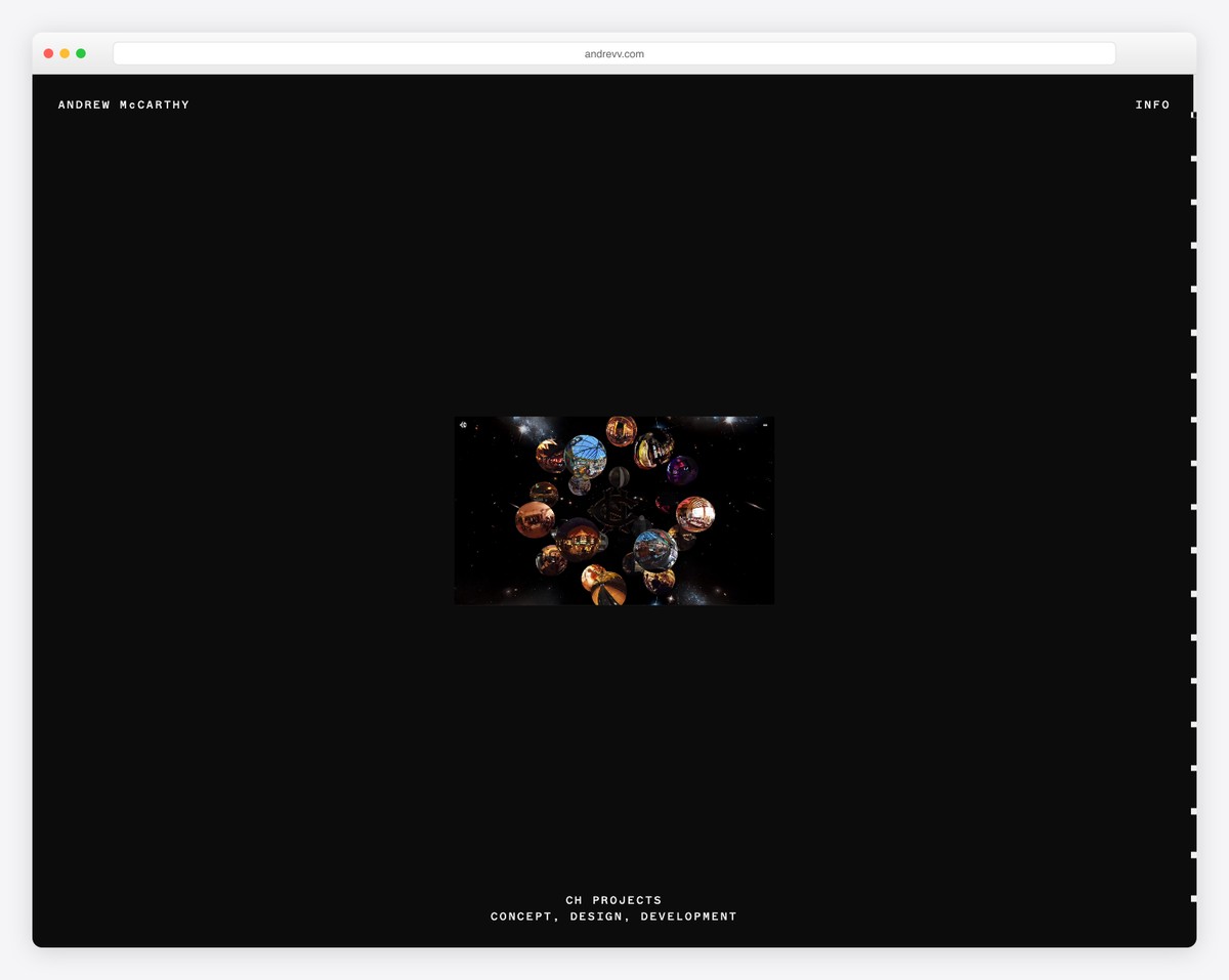 andrew mccarthy resume website