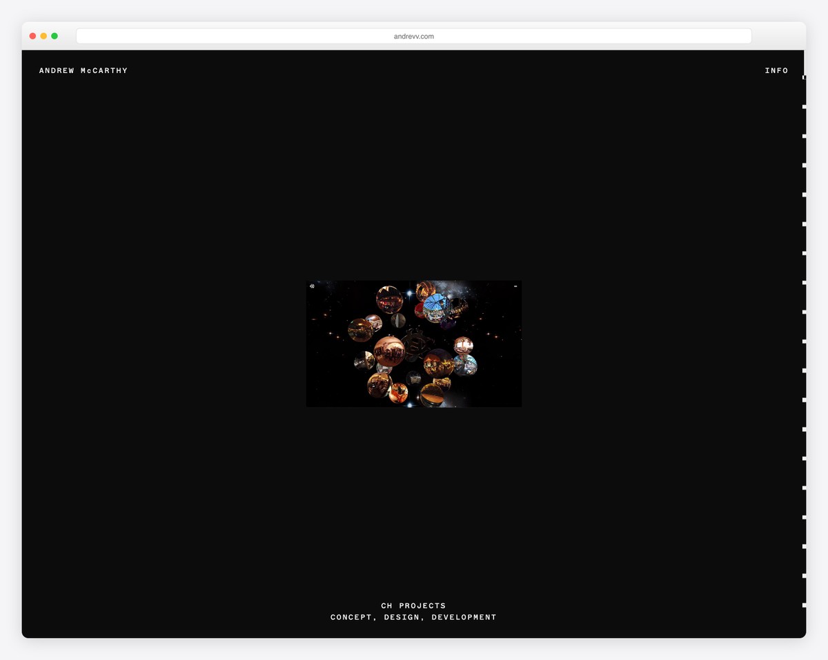 andrew mccarthy resume website