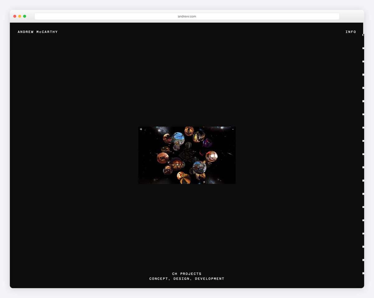 andrew mccarthy resume website