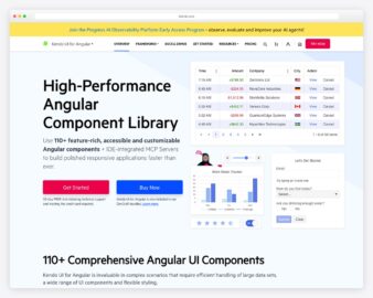 Best Angular UI Component Libraries: 16 Options Compared (2026) - Colorlib