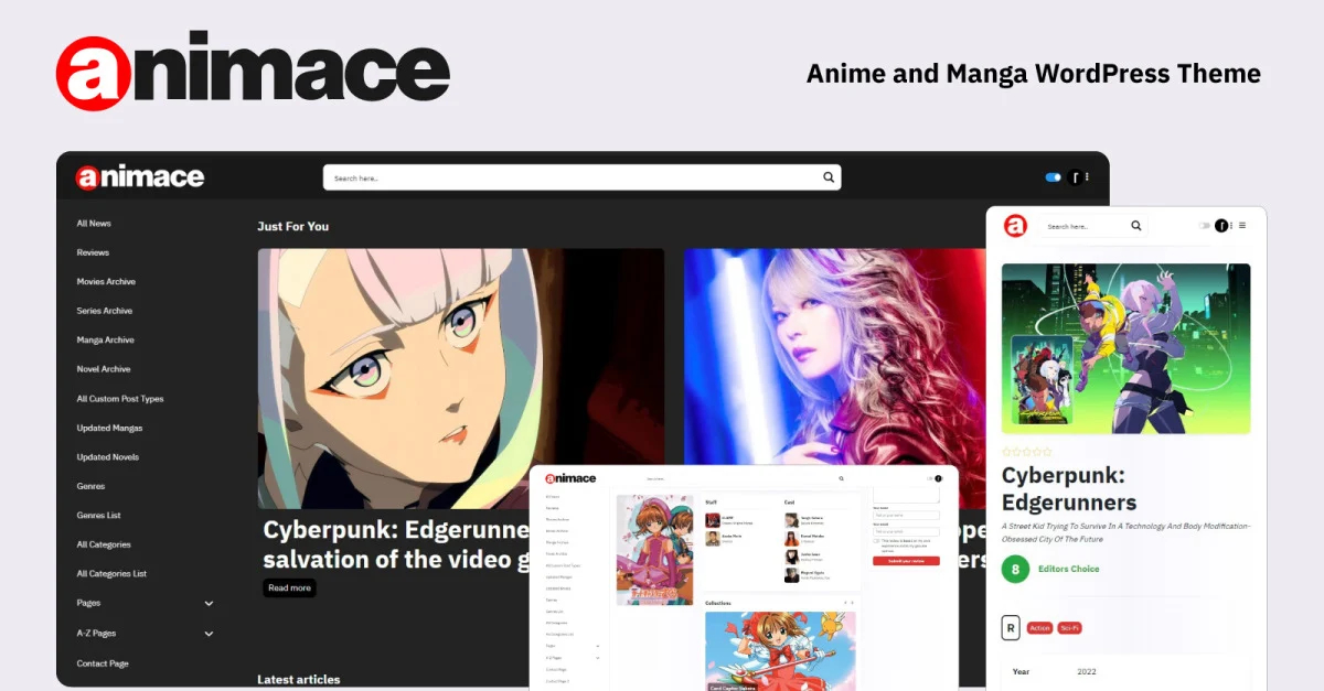 10 Best Manga & Anime WordPress Themes 2026 - Colorlib