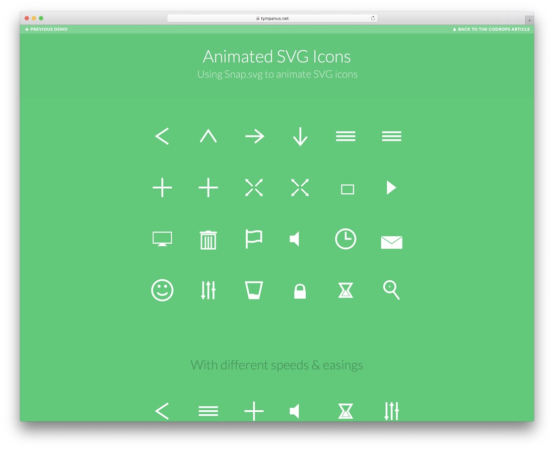 Top 20 Examples of SVG Animations for Web Designers and Developers 2022