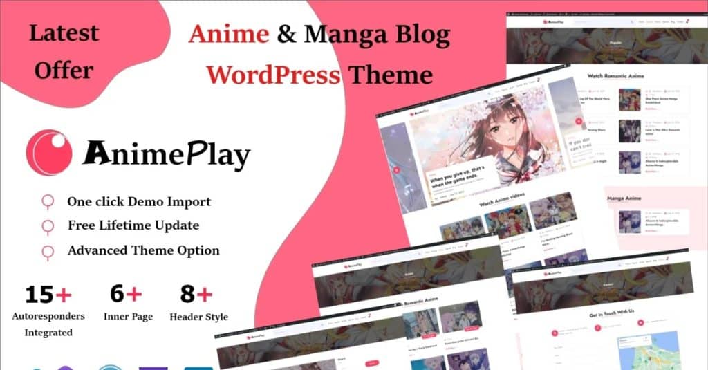 10 Best Manga & Anime WordPress Themes 2023 7