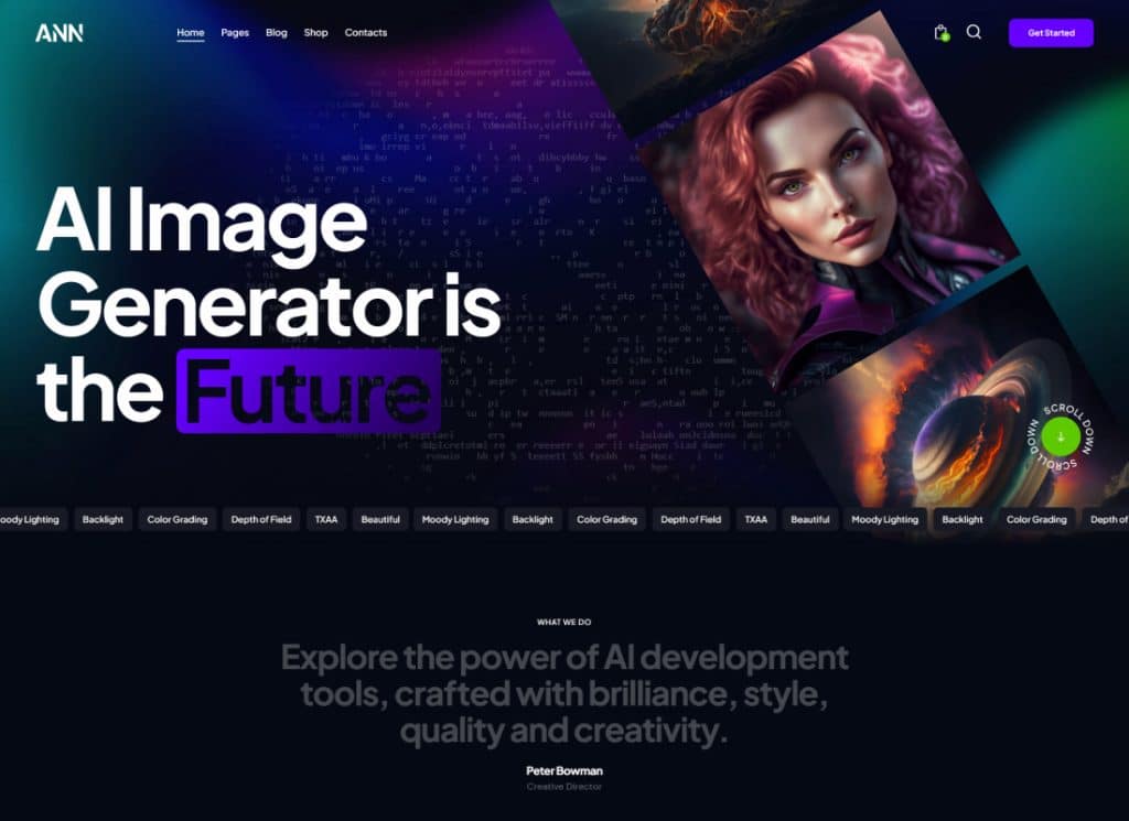 ANN | Artificial Neural Network AI WordPress Theme
