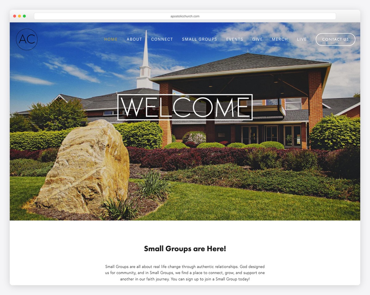 apostolic church website