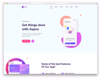 Appco website template
