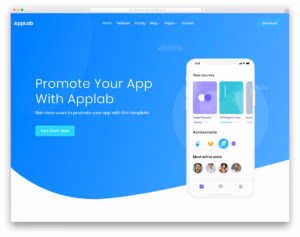 Applab website template
