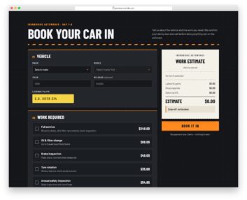 Appointment Form V05 free HTML and CSS snippet by Colorlib