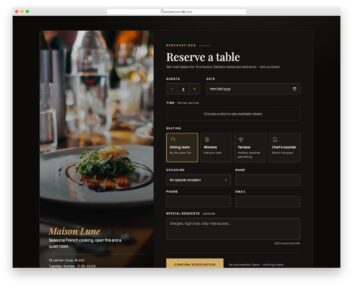 Appointment Form V08 free HTML and CSS snippet by Colorlib