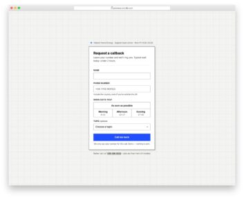 Appointment Form V10 free HTML and CSS snippet by Colorlib
