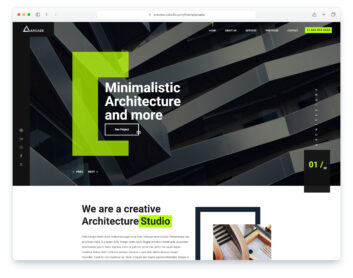 Arcade website template