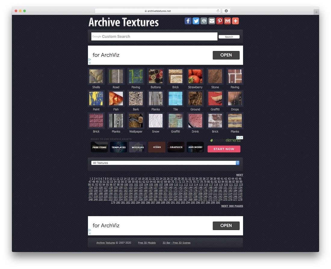 archive textures free resource